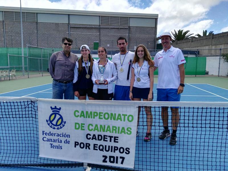 El RCNT se adjudica el Campeonato de Canarias Cadete Femenino de tenis